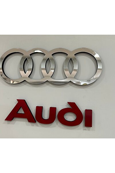 EHA LAZER Audi Duvar Dekor Logo