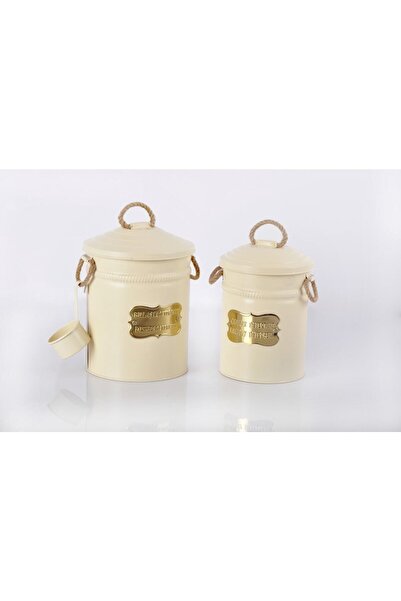 Yıldıray Metal Çamaşır Bulaşık Metal Deterjan Kovası 2'li