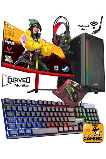 Zeiron Gt70 I5-3470 16gb 512gb Ssd+1tb Hdd Gt730 4gb 23.8" Oyuncu Masaüstü Bi...