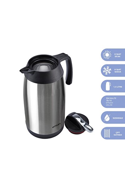 Emsan New Vega Thermos Inox 1.5 Liter