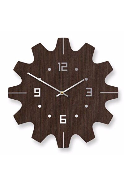 Ümra lazer ساعة حائط خشبية مزخرفة بتصميم عجلة ليزر من Um-ra