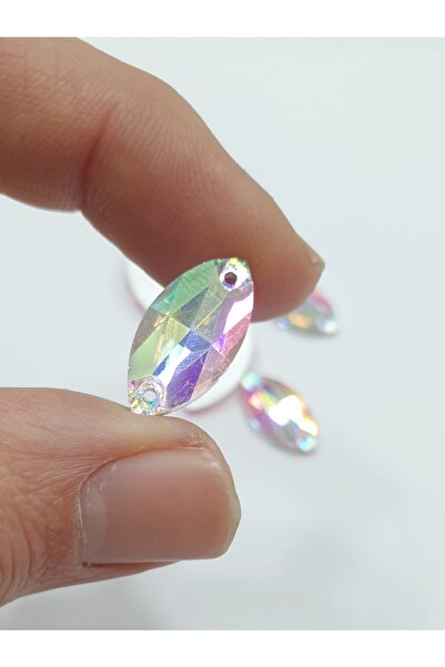 CRYSTALSHOP Кристален шивашки камък - 9*18 мм Мекик Джанджан (50 г. сл. Хр.)