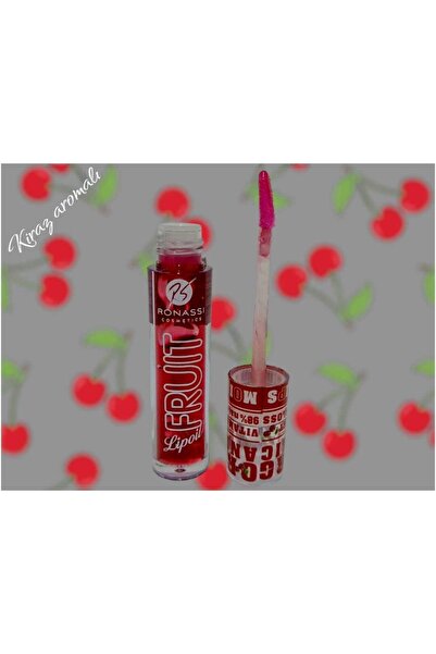 RS Ronassi Cosmetics 8'farklı Dudak Parlatıcı Lipgloss Çilek-avakado-ahududu-...