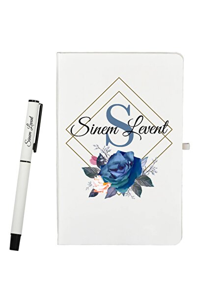Genel Markalar Sevgiliye Hediye Kişiye Özel Şık Tasarımlı Defter ve Roller Ka...