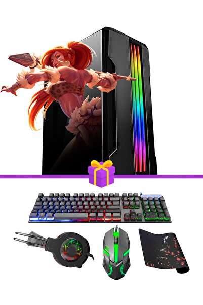 RAMTECH BİLGİSAYAR Fullforce Ff196 I5-6500 8gb Ram 128gb Ssd 500gb Hdd 6gb-gt...