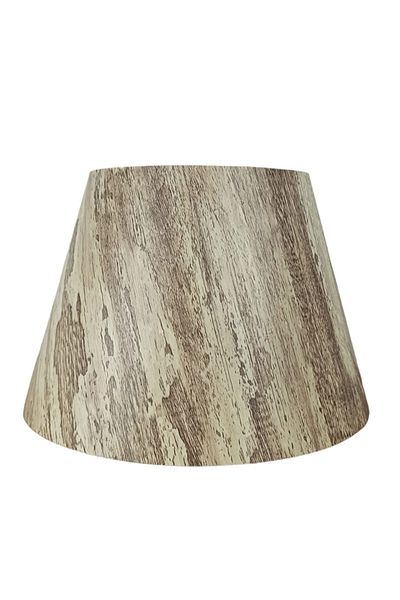 Art&Gift PVC Lampshade Cap - Wood Patterned
