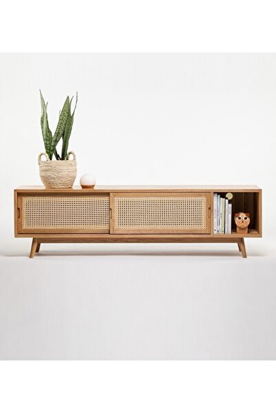 Mor Salkım Ahşap Mor Salkım Kohii Konsol