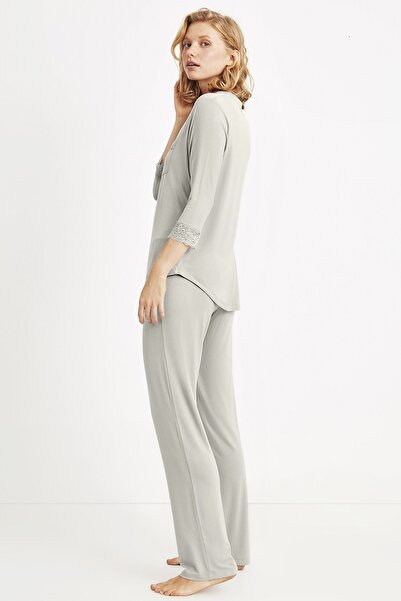 Catherine's 874 Hamile Pijama Takımı- Lıght Green