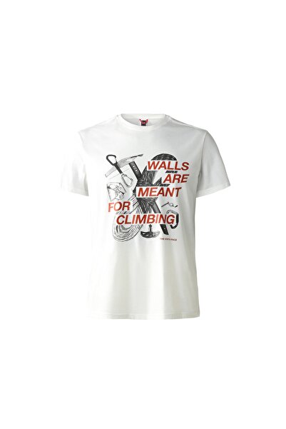THE NORTH FACE M Outdoor Graphic Tee Erkek Günlük Tişört Nf0a827jn3n1 Beyaz