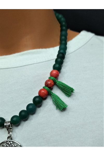 Asteria Elite Ceyt Jasper Balance Harmony and Healing Necklace Bracelet Set