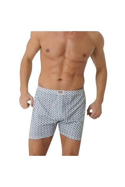ÇamaşırcımShop 1012 12-Piece Combed Cotton Printed Men's Boxers