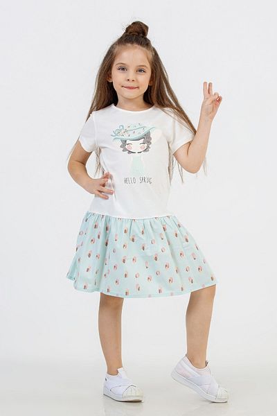 DMB BOYS & GIRLS 3-8 Years Old Summer Girl's Princess Dress