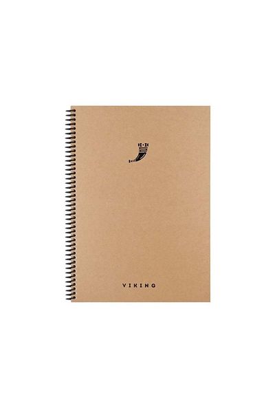 Keskin Colors Sharp 17x24 La Plume Viking Spiral Hard Cover 100 Sheets Checked Notebook417956