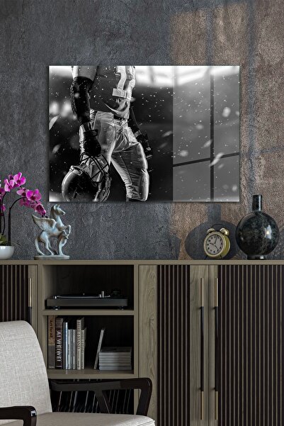 Decovetro Masă de fotbal american din sticlă