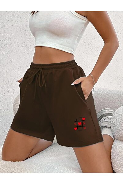 DAXİS Sportwear Company السراويل القصيرة النسائية المطبوعة