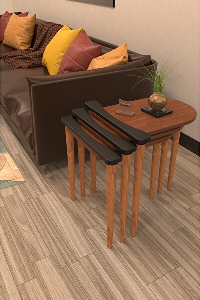 Merhaba Mobilya - Palamut Zigon Sehpa 3 Lü