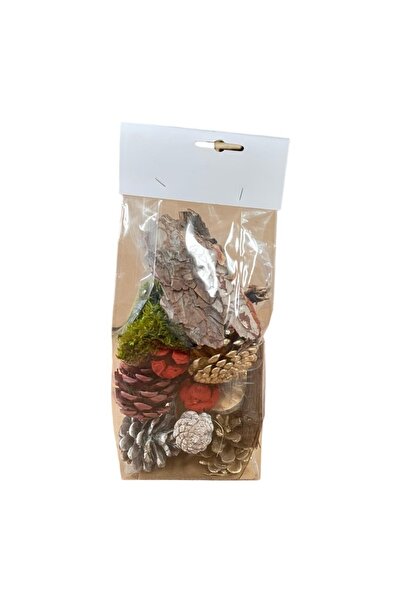 ART PINE Potpori Doğal Dekoratif Çam Kabuğu Portakal Selvi Ceviz