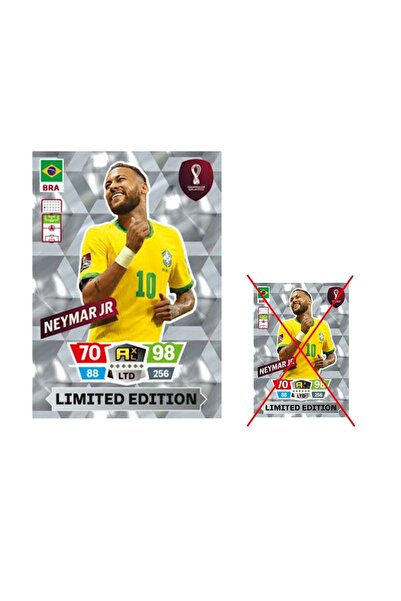 Panini Dünya Kupası 2022 Neymar Jr Xxl Futbolcu Kartı Limited Edition