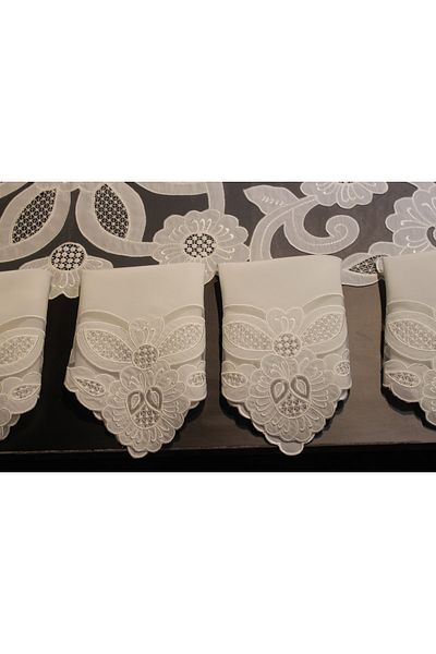 HUZUR ÇEYİZ Church Work Ivy 17 Piece Living Room Set