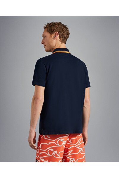 PAUL&SHARK Men's Knitted Poloshirt C.wCotton