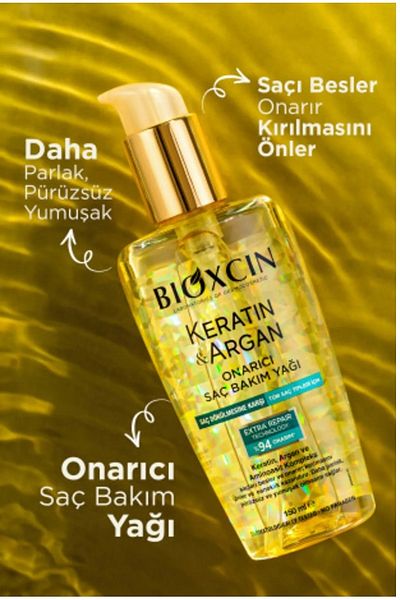 Bioxcin 150 Ml Keratin and Argan Repair Hair Care Oil