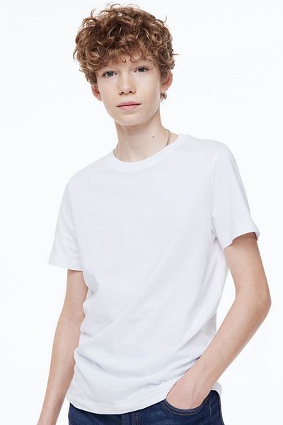 han collection 5-16 ani 100% bumbac Fete Băieți Tricou uni