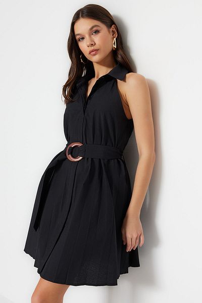 Trendyol Collection Kleid - Schwarz - Skater
