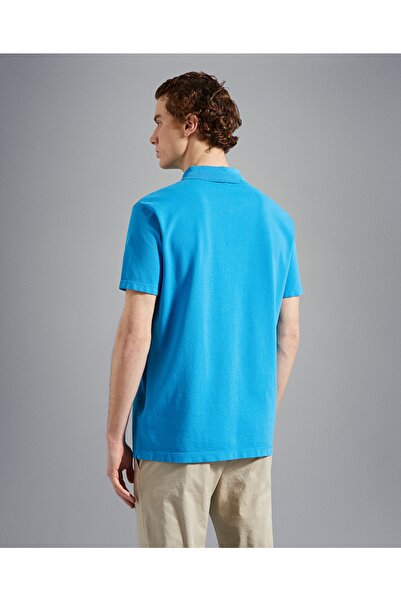 PAUL&SHARK Tricou polo tricotat pentru bărbați din bumbac