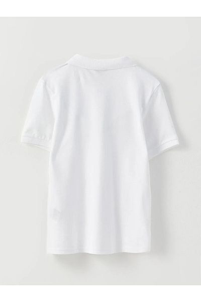 LC Waikiki Polo Neck Basic Short Sleeve Boy's T-Shirt