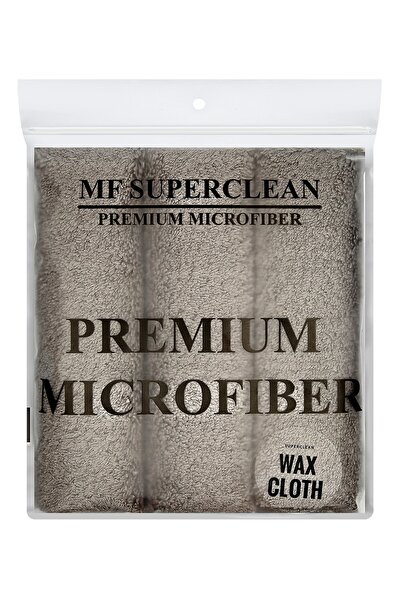 MF SuperClean Mikrofiber Ultra Lüks Cila Havlusu - 40x40cm - 400 Gsm - 3 'lü ...