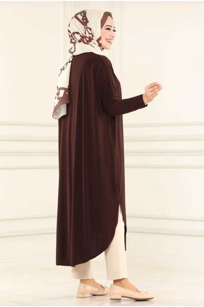 MODAMÜNASİP Basic Sandy Hijab Tunic