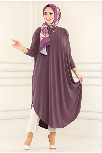 MODAMÜNASİP Basic Sandy Hijab Tunic
