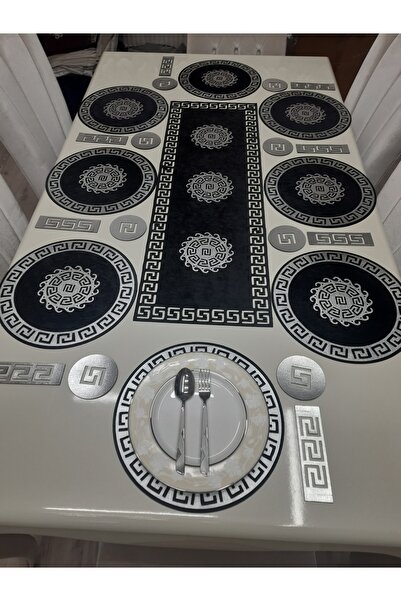 SEHARA Alergăr / Covoraș de loc / Set de prezentare pentru alimente / 8 perso...