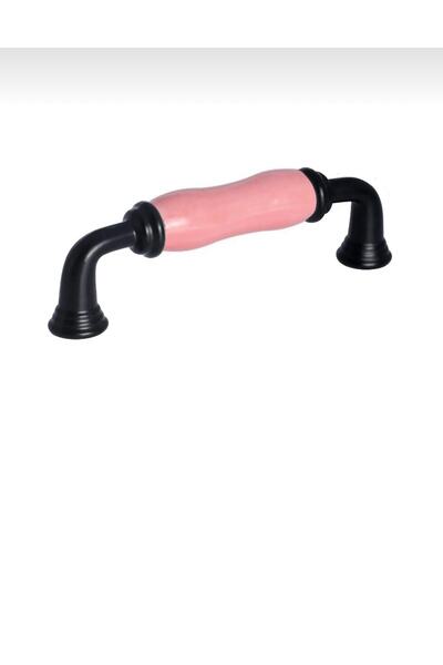 Porcellana Perla Porselen Kulp-dolap-çekmece-mobilya-mutfak Dolabı- Çocuk Odası-safir 96 Mm (9,6CM)-pembe-stk5238