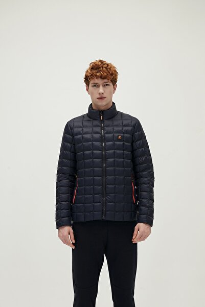 Bad Bear Miner Puffer Navy Blue Men's Coat