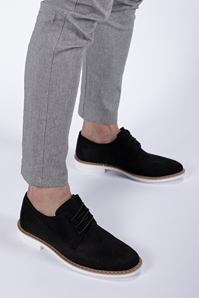 Riccon Men's Casual Shoes0012425 Black