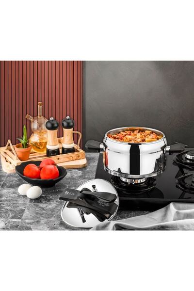 ÖZLİFE Azra 4lt Sade Düdüklü Seti