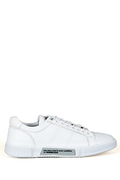 Hammer Jack 102 20250-m Basel M White Ανδρικά αθλητικά παπούτσια από γνήσιο δ...