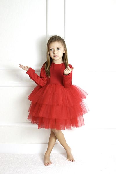 le petit sole Girl's Siena Tulle Dress