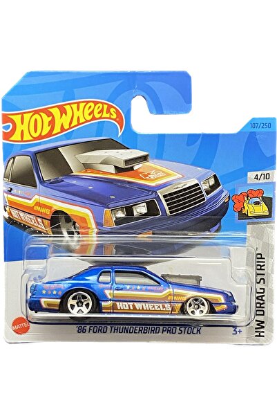 HOT WHEELS Tekli Metal Araba 86 Ford Thunderbırd Pro Stock