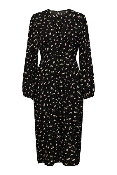 PIECES Φόρεμα Γυναικείο/Κοριτσί Μαύρο