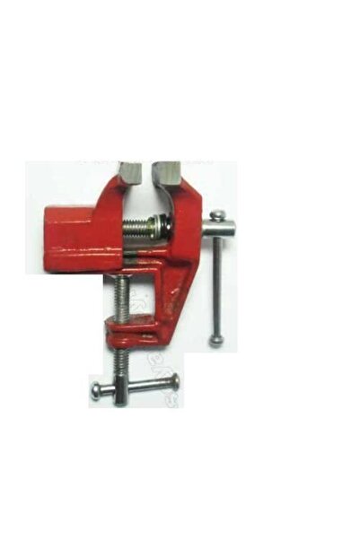 abnturk Tezgah Üstüne Monte 60mm Açılır Pik Döküm Mengene Masaüstü Çelik Çene...