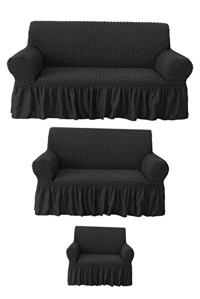 BASHTUGH TİCARET Husă pentru scaun Bürümcük, husă elastică pentru canapea extensibilă, husă pentru scaun lavabilă pentru set de canapea 321