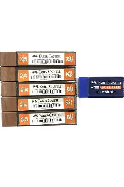 Faber Castell Pack of 5 0.5 Tip Eraser + Product