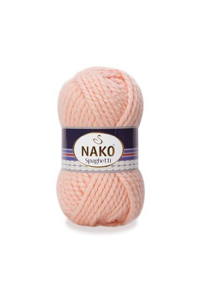 NAKO Spaghetti 11527 5 Pieces Winter Rope Wool Salmon