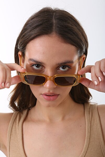 ModaLand Yeni Sezon Unisex Dikdörtgen Güneş Gözlüğü