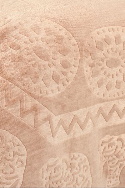 Karaca Home Scala Powder Double Embosy Blanket