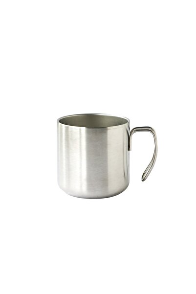 Black Goat 360 Ml Double Walled Stainless Steel Thin Handle Cup - Metal