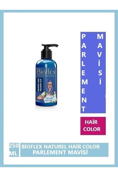 Bioflex Hair Color Renkli Saç Boyası - Balyaj Boya Parlement Mavisi (PARLIAME...