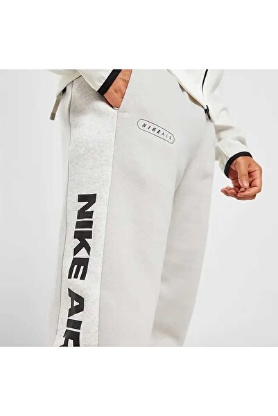 Nike Sportswear Air Erkek Pamuklu Gri Eşofman Altı